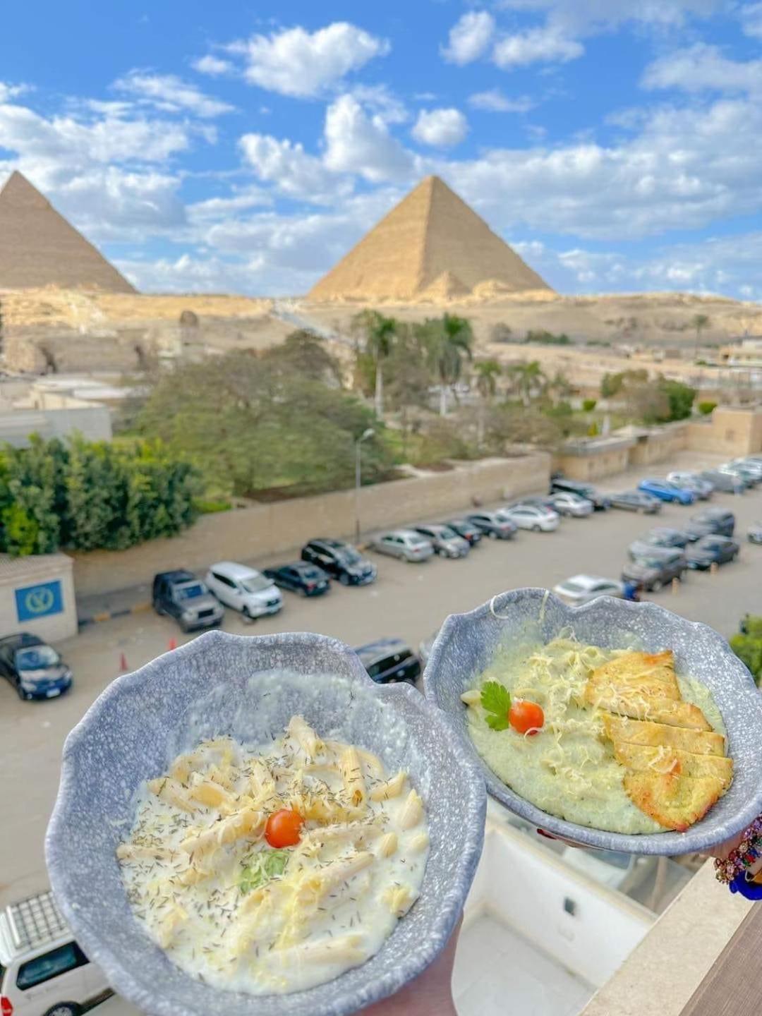 Tree Lounge Pyramids View Inn , Sphinx Giza Kafrat al Jabal Екстер'єр фото