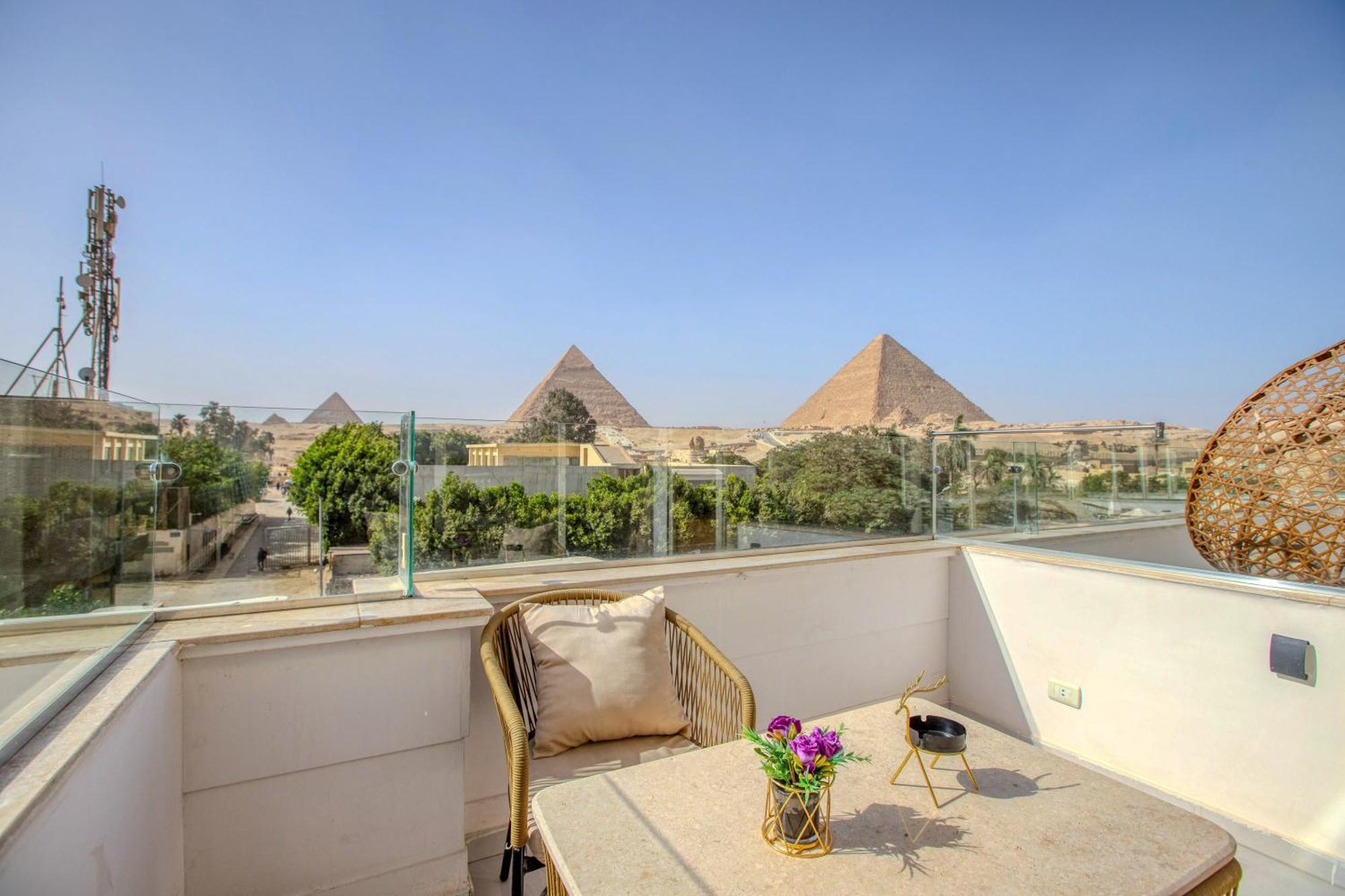 Tree Lounge Pyramids View Inn , Sphinx Giza Kafrat al Jabal Екстер'єр фото