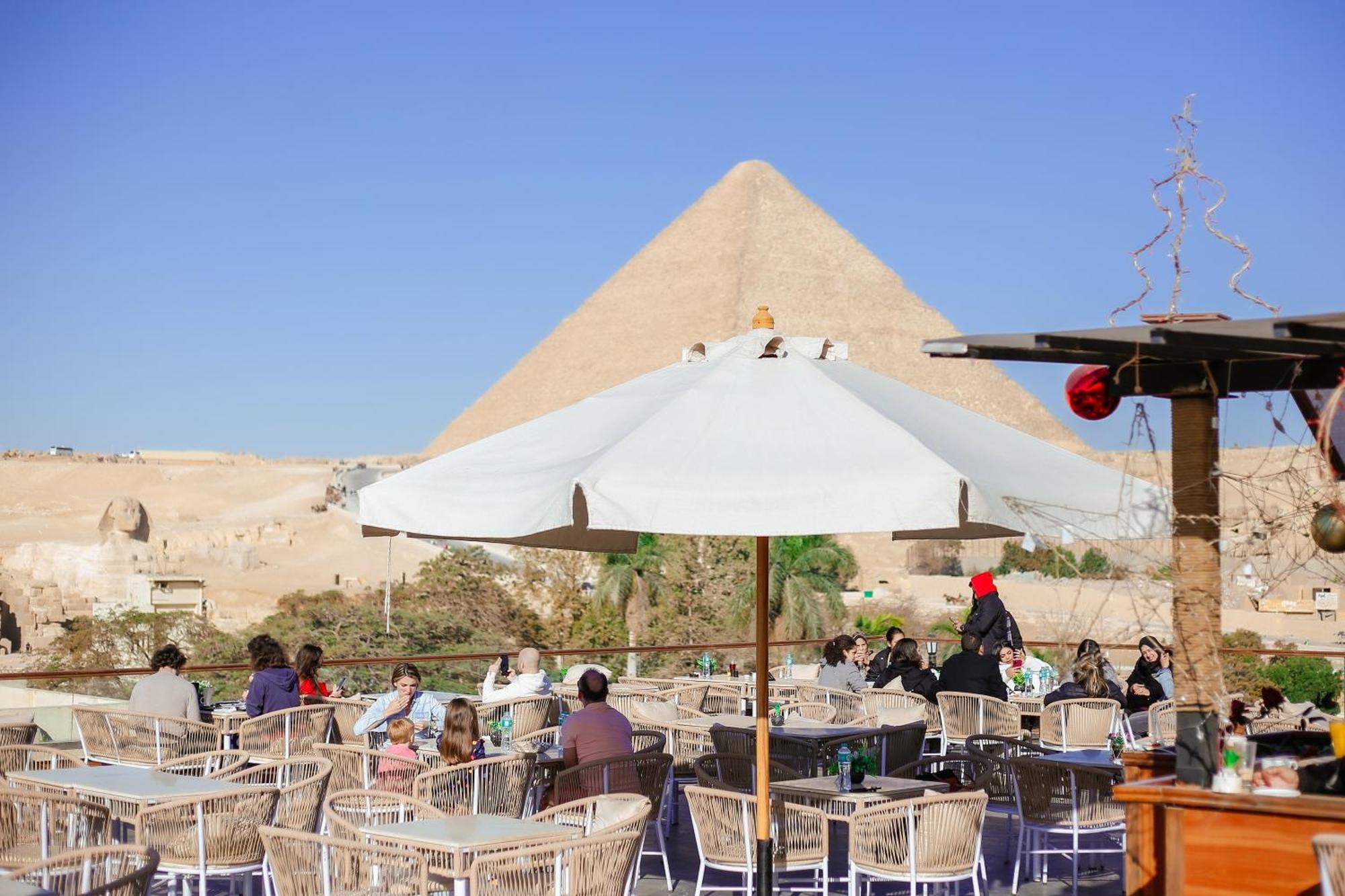 Tree Lounge Pyramids View Inn , Sphinx Giza Kafrat al Jabal Екстер'єр фото