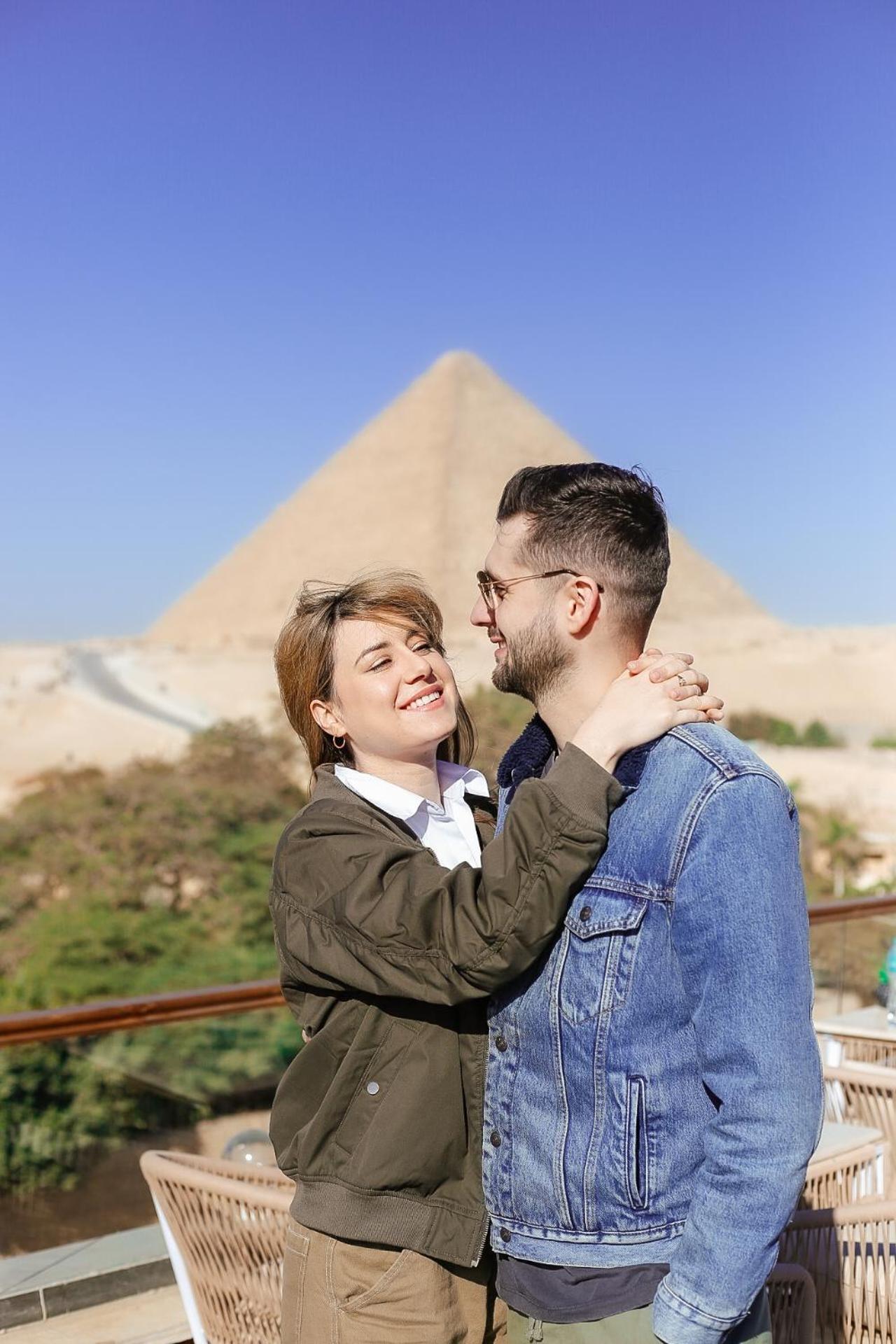 Tree Lounge Pyramids View Inn , Sphinx Giza Kafrat al Jabal Екстер'єр фото