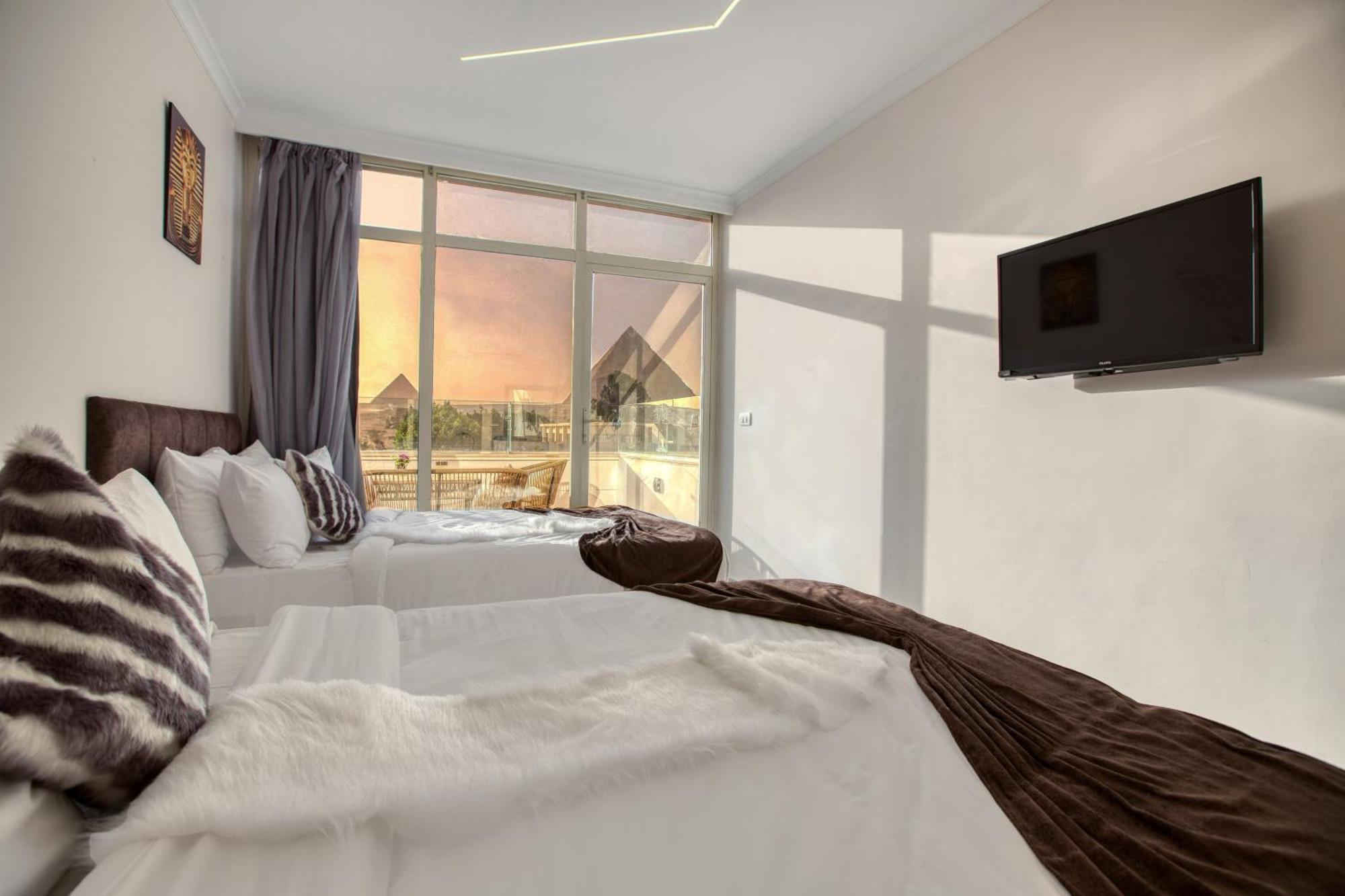 Tree Lounge Pyramids View Inn , Sphinx Giza Kafrat al Jabal Екстер'єр фото